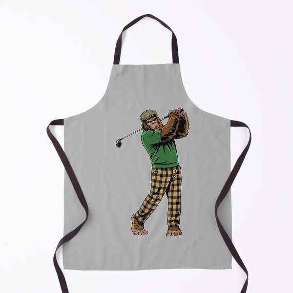 Item preview, Bigfoot Golf Funny Golfing Sasquatch Golfer with Club Swing designed and sold by mjohnson9.