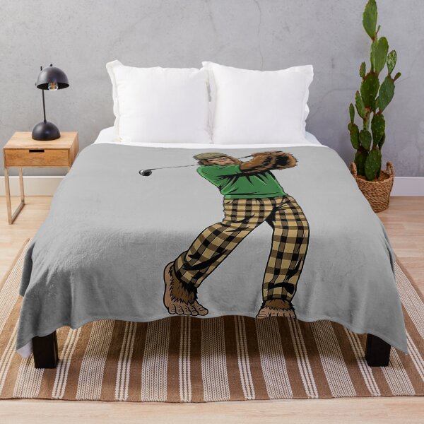 Item preview, Bigfoot Golf Funny Golfing Sasquatch Golfer with Club Swing designed and sold by mjohnson9.