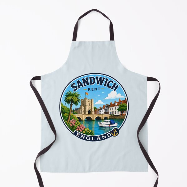 Item preview, Sandwich, Kent, England - Historic Riverside Town designed and sold by Myra365Art.