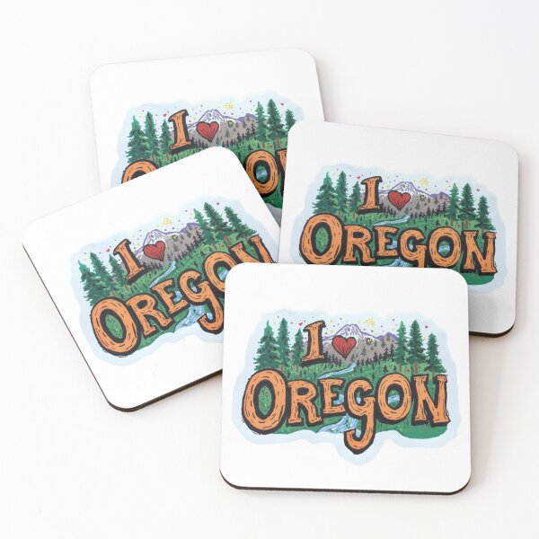 Item preview, I Love Oregon designed and sold by PamLeeDesign.