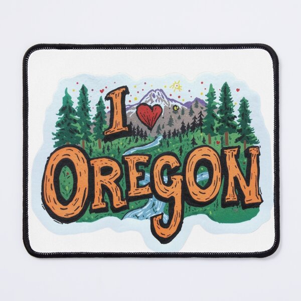 Item preview, I Love Oregon designed and sold by PamLeeDesign.