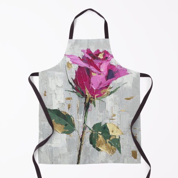Item preview, Modern Abstract Pink Rose with Gold Foil designed and sold by colorful-white.