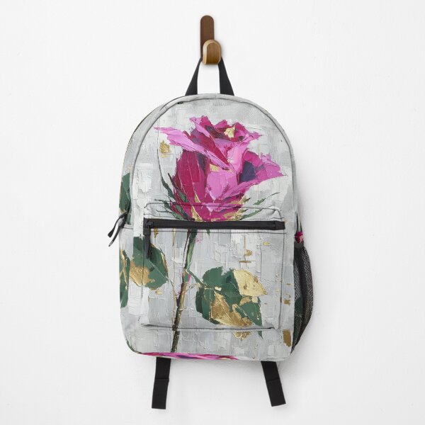 Item preview, Modern Abstract Pink Rose with Gold Foil designed and sold by colorful-white.
