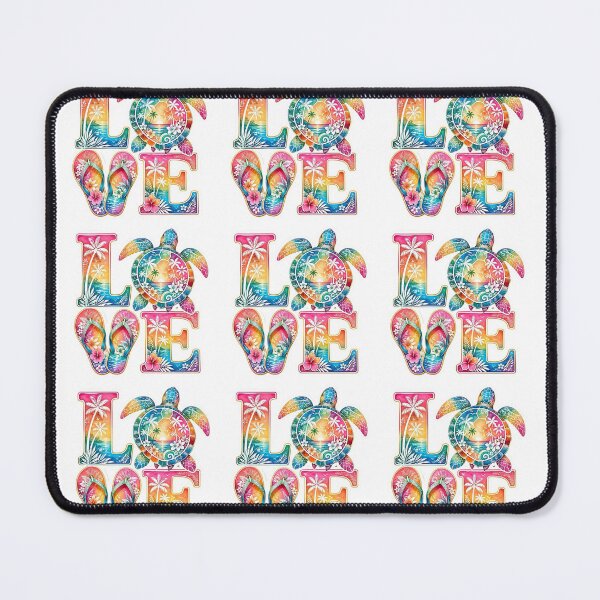 Item preview, Summer Lovin, Flip Flops, Sea Turtle, LOVE designed and sold by ChattyKathieGifts.