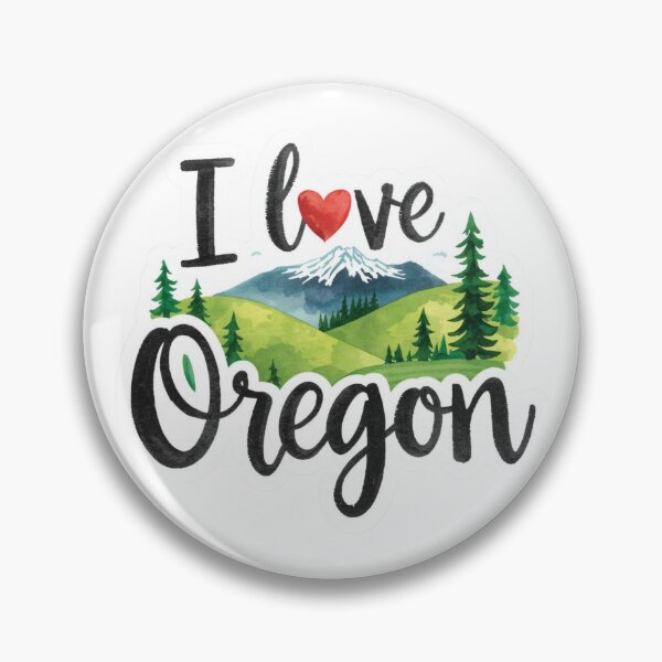 Artikelvorschau, Ich liebe Oregon entworfen und verkauft von PamLeeDesign.
