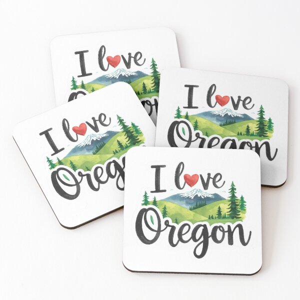Item preview, I Love Oregon designed and sold by PamLeeDesign.