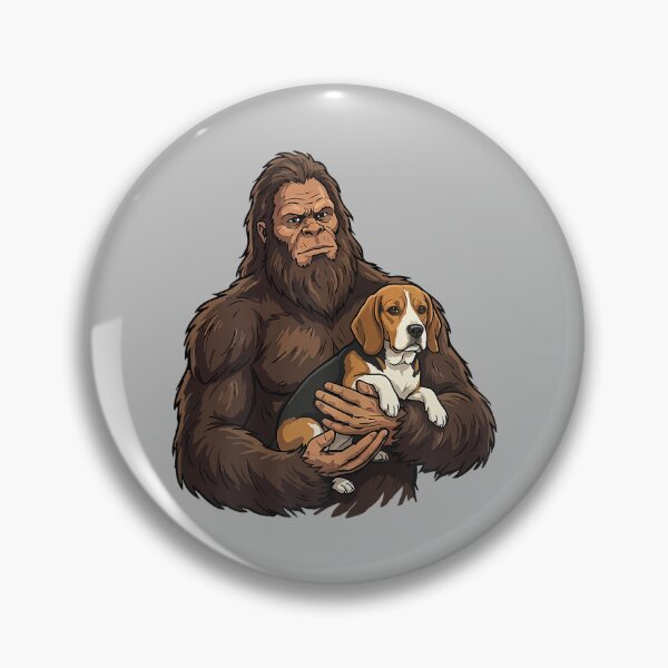 Item preview, Bigfoot Holding Beagle designed and sold by mjohnson9.