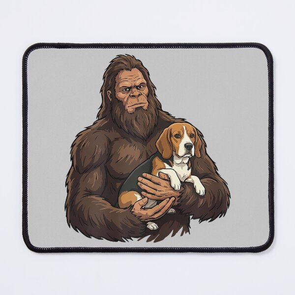 Item preview, Bigfoot Holding Beagle designed and sold by mjohnson9.