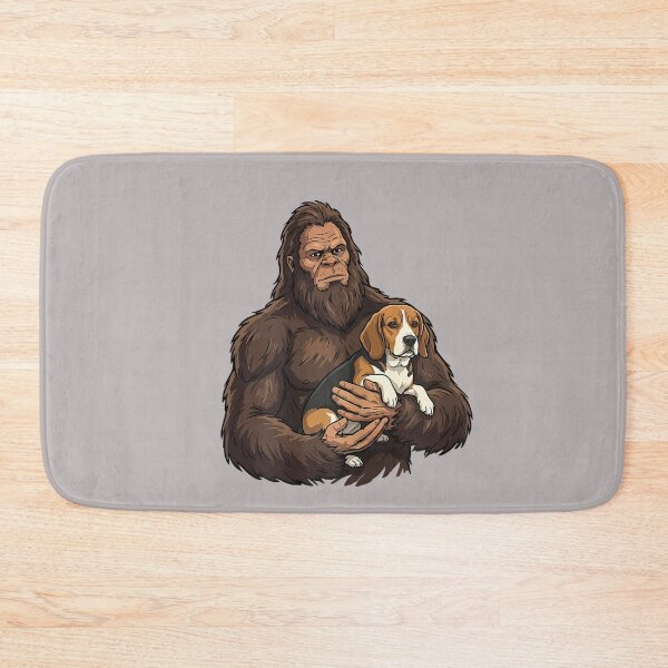 Item preview, Bigfoot Holding Beagle designed and sold by mjohnson9.