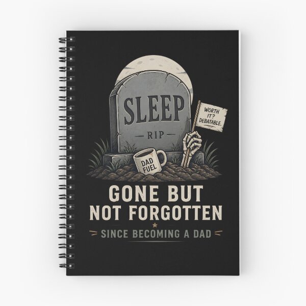Item preview, Sleep RIP Funny Exhausted Dad Coffee Mug designed and sold by FestivityFinds.