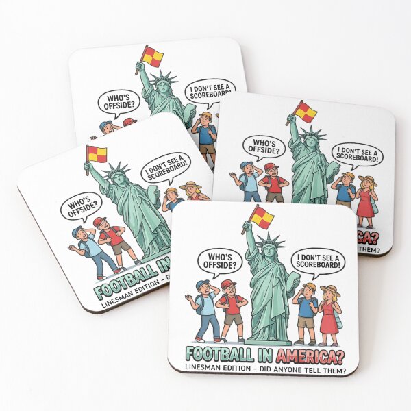 Item preview, Football In America Funny Soccer Referee | Linesman Edition Humor designed and sold by InkFool.
