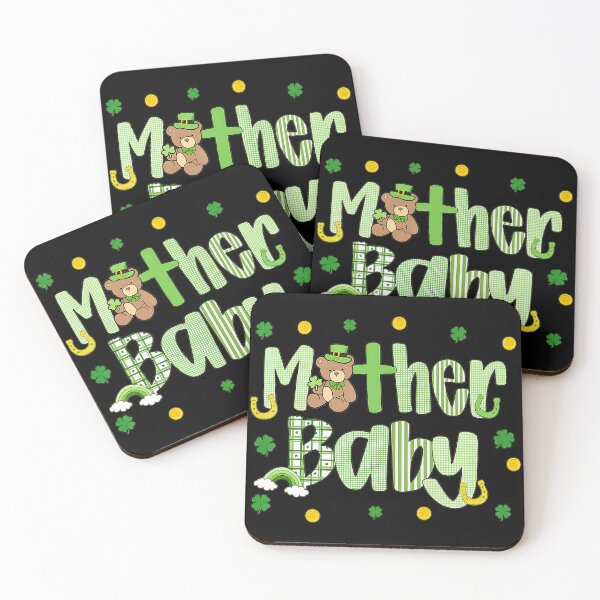 Item preview, Mother Baby St Patrick’s Day Nurse  designed and sold by zamiokaline.