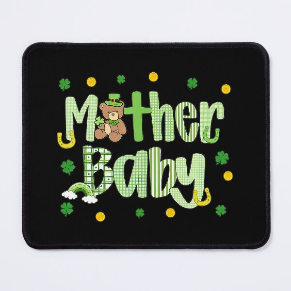 Item preview, Mother Baby St Patrick’s Day Nurse designed and sold by zamiokaline.