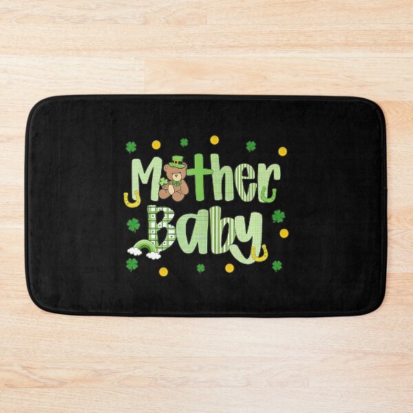 Item preview, Mother Baby St Patrick’s Day Nurse  designed and sold by zamiokaline.