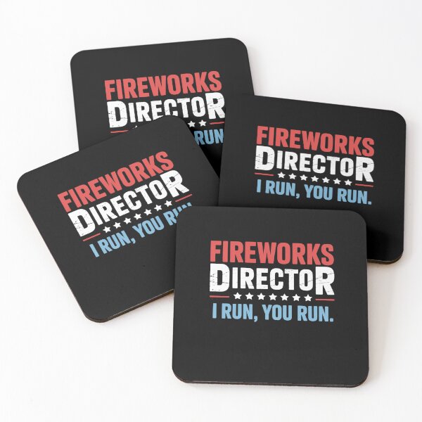 Item preview, 4th of July Fireworks Director I Run You Run designed and sold by TyraYoung.