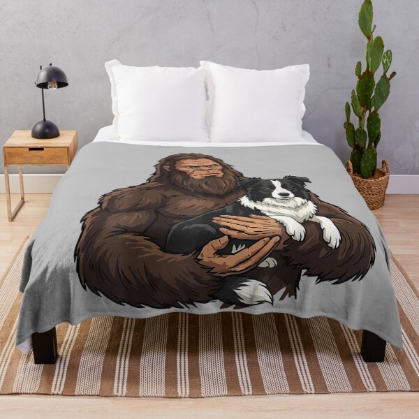 Item preview, Bigfoot Holding Border Collie designed and sold by mjohnson9.