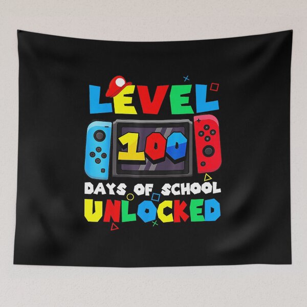 Item preview, Level 100 Days of School Gamer  designed and sold by FGTV2021.