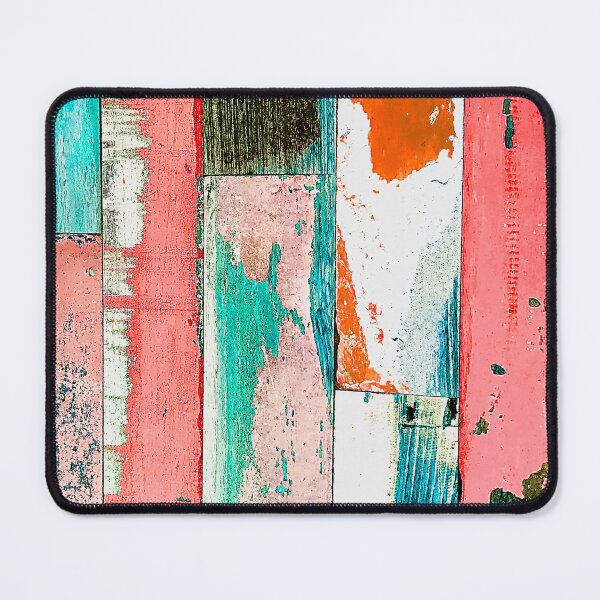 Item preview, Vintage Rustic Pink And Green Wood Boards Art designed and sold by DEC02.