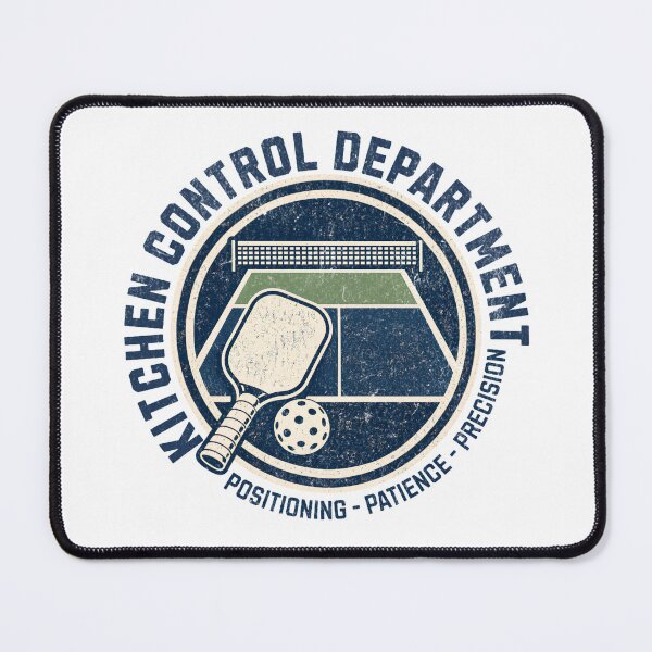 Item preview, Kitchen Control Department Funny Pickleball designed and sold by ExprezzDesigns.