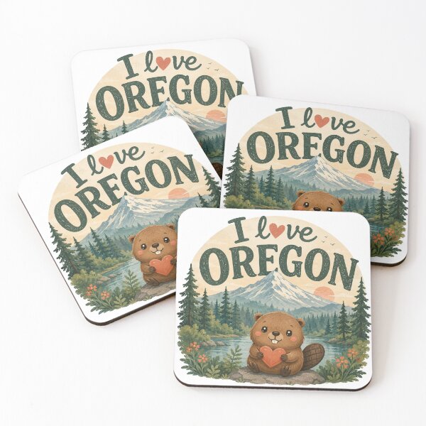 Item preview, I Love Oregon designed and sold by PamLeeDesign.