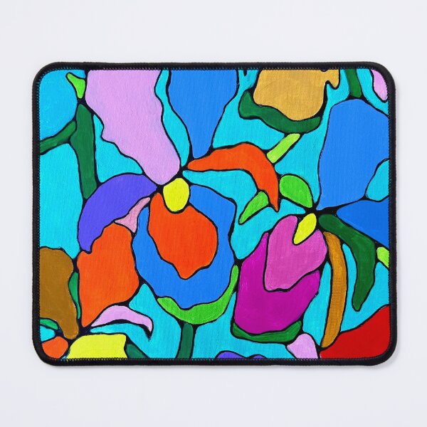 Item preview, Vibrant Irises Harmony, Neurographic Floral Abstract for Healing & Color Therapy designed and sold by Sherrylynart.