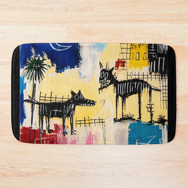 Item preview, Abstract Black Cat Moon Painting designed and sold by Modaozushi216.
