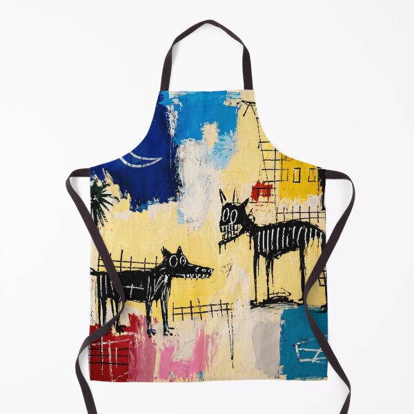Item preview, Abstract Black Cat Moon Painting designed and sold by Modaozushi216.