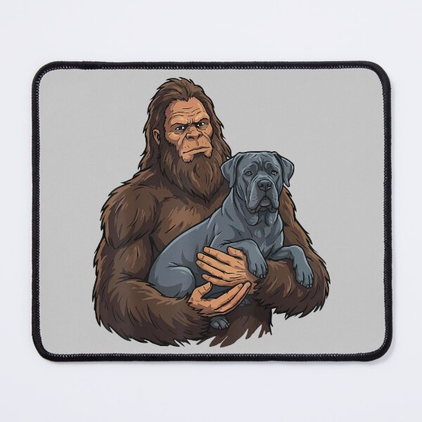 Item preview, Bigfoot Holding Cane Corso designed and sold by mjohnson9.