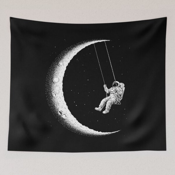 Item preview,  Astronaut Moon Swing designed and sold by Hedoraxe.