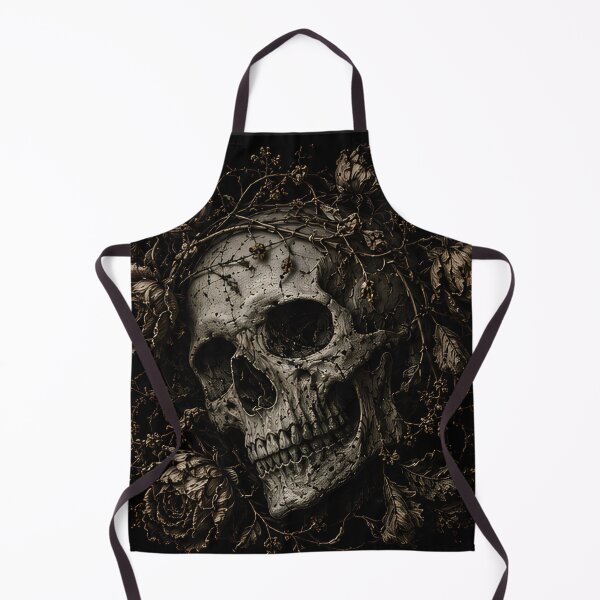 Item preview, Withered garden skull designed and sold by BlueBerry45.