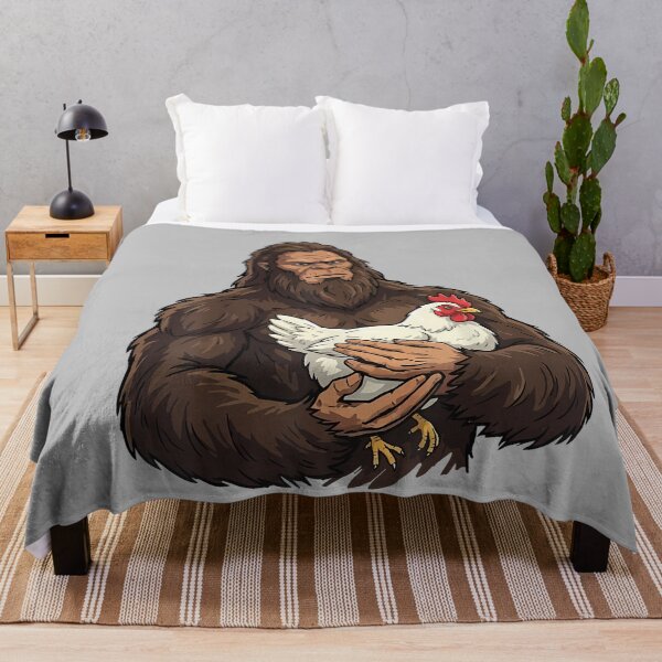 Item preview, Bigfoot Holding Chicken designed and sold by mjohnson9.