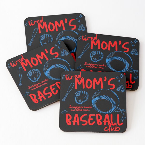 Item preview, Tired Moms Baseball Club Retro Mom designed and sold by zamiokaline.