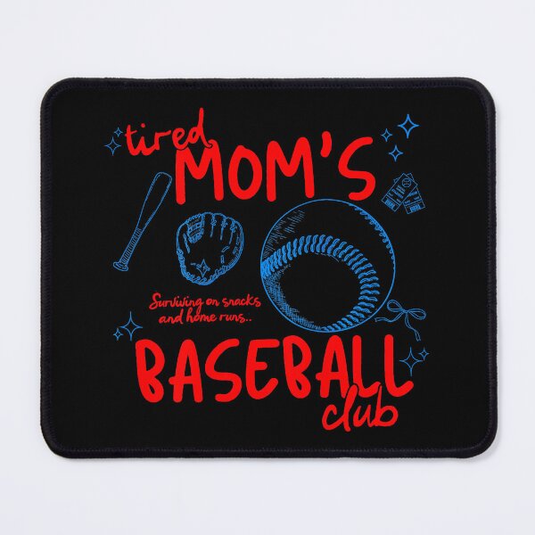 Item preview, Tired Moms Baseball Club Retro Mom designed and sold by zamiokaline.