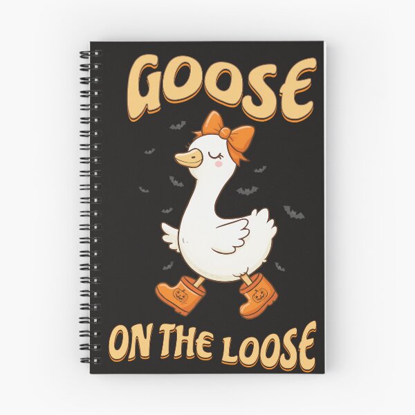 Item preview, Halloween Goose On The Loose Pumpkin Boots designed and sold by AwesomeBeyondLimits.