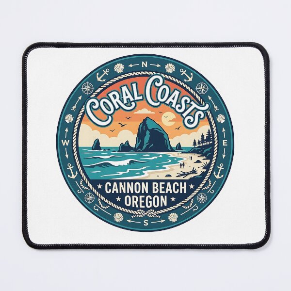 Item preview, CORAL COASTS. Cannon Beach Oregon designed and sold by Birdie and Flynn.