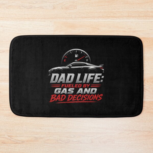Item preview, Dad Life Fueled By Gas And Bad Decisions Car Guy T-Shirt designed and sold by FestivityFinds.