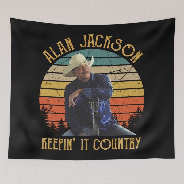 Item preview, Vintage rare 1993 Alan Jackson designed and sold by erikstkxpgc.