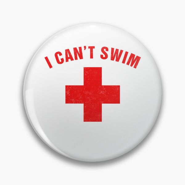 Item preview, Pool Lifeguard Funny I Can't Swim designed and sold by Hedoraxe.