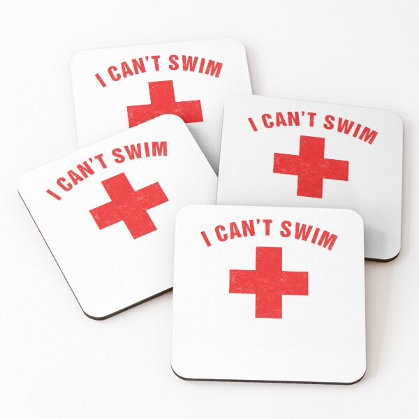 Item preview, Pool Lifeguard Funny I Can't Swim designed and sold by Hedoraxe.