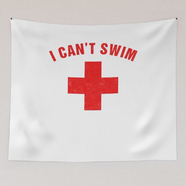 Item preview, Pool Lifeguard Funny I Can't Swim designed and sold by Hedoraxe.