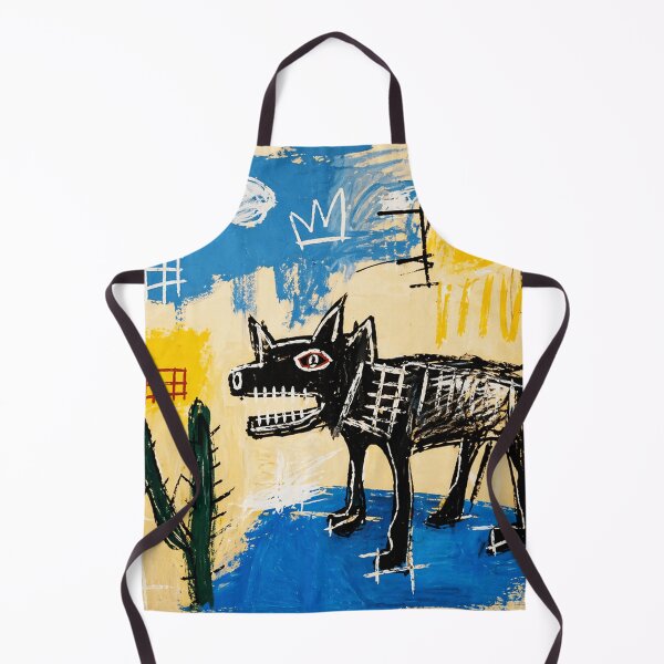 Item preview, Abstract Black Dog Desert Painting designed and sold by Modaozushi216.