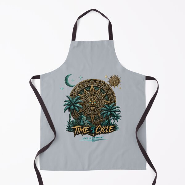 Item preview, Time Is A Cycle – Mayan Calendar Streetwear Design designed and sold by Aimetoi.