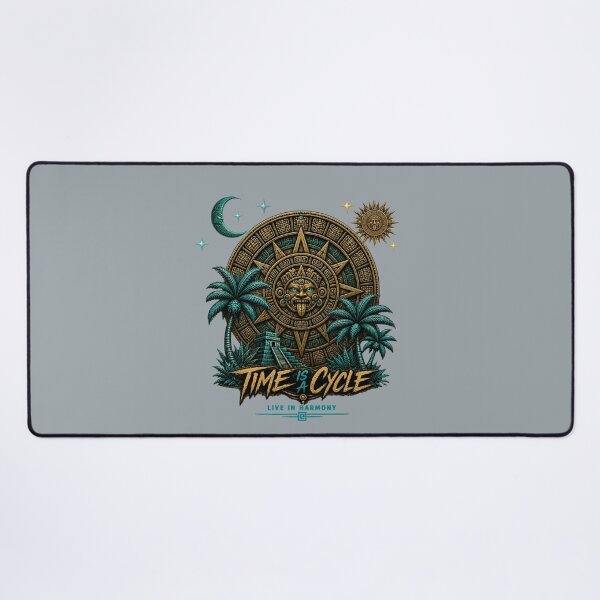 Item preview, Time Is A Cycle – Mayan Calendar Streetwear Design designed and sold by Aimetoi.