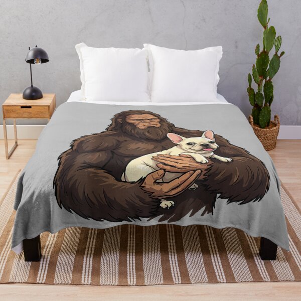 Item preview, Bigfoot Holding French Bulldog designed and sold by mjohnson9.