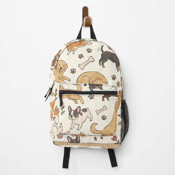 Item preview, Playful Hand-Drawn Dog Pattern designed and sold by joniJhon_design.