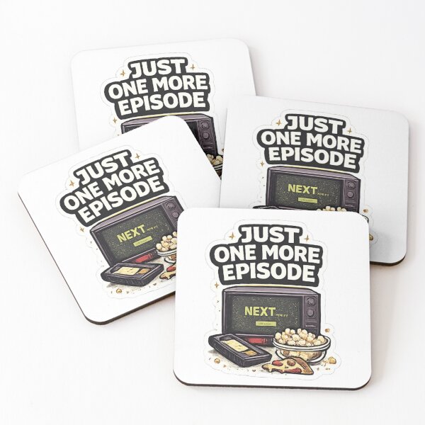 Item preview, Just One More Episode Funny Binge Watching Design designed and sold by Artbysarmina.