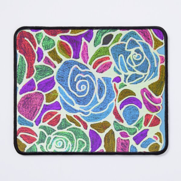 Item preview, Rose Garden Delight, Vibrant Neurographic Floral Abstract for Love, Meditation & Color Therapy designed and sold by Sherrylynart.