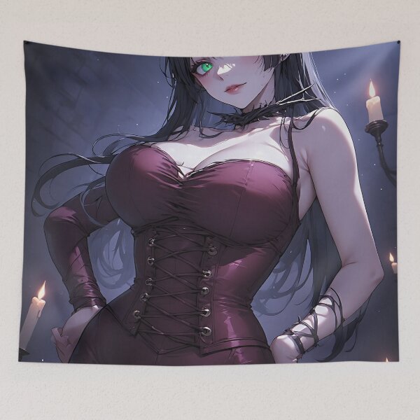 Item preview, Hot Halloween Anime Goth Girl 35 designed and sold by Your New Fixation.