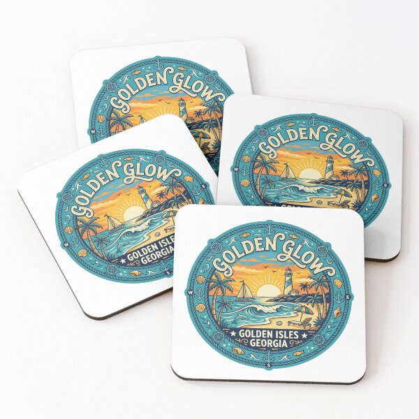 Item preview, GOLDEN GLOW. Golden Isles Georgia designed and sold by Birdie and Flynn.