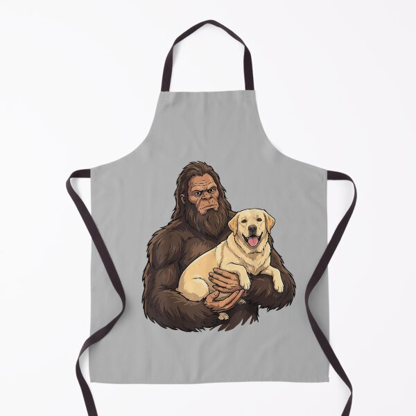 Item preview, Bigfoot Holding Labrador Retriever designed and sold by mjohnson9.